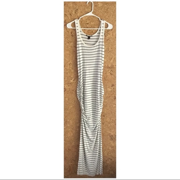 Vintage Victoria’s Secret multi-stripe Maxi Dress - Picture 4 of 10